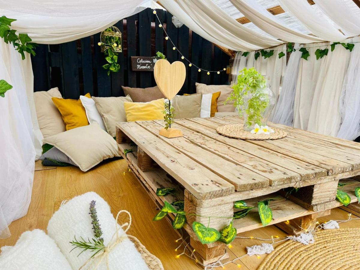 Arrebol Suite Con Jacuzzi, Piscina Y Naturaleza Buzanada Exterior foto